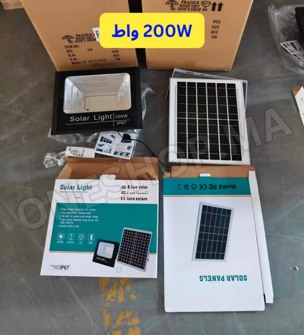 بروجيكتور الطاقة الشمسية 100W-واط (نسخة)